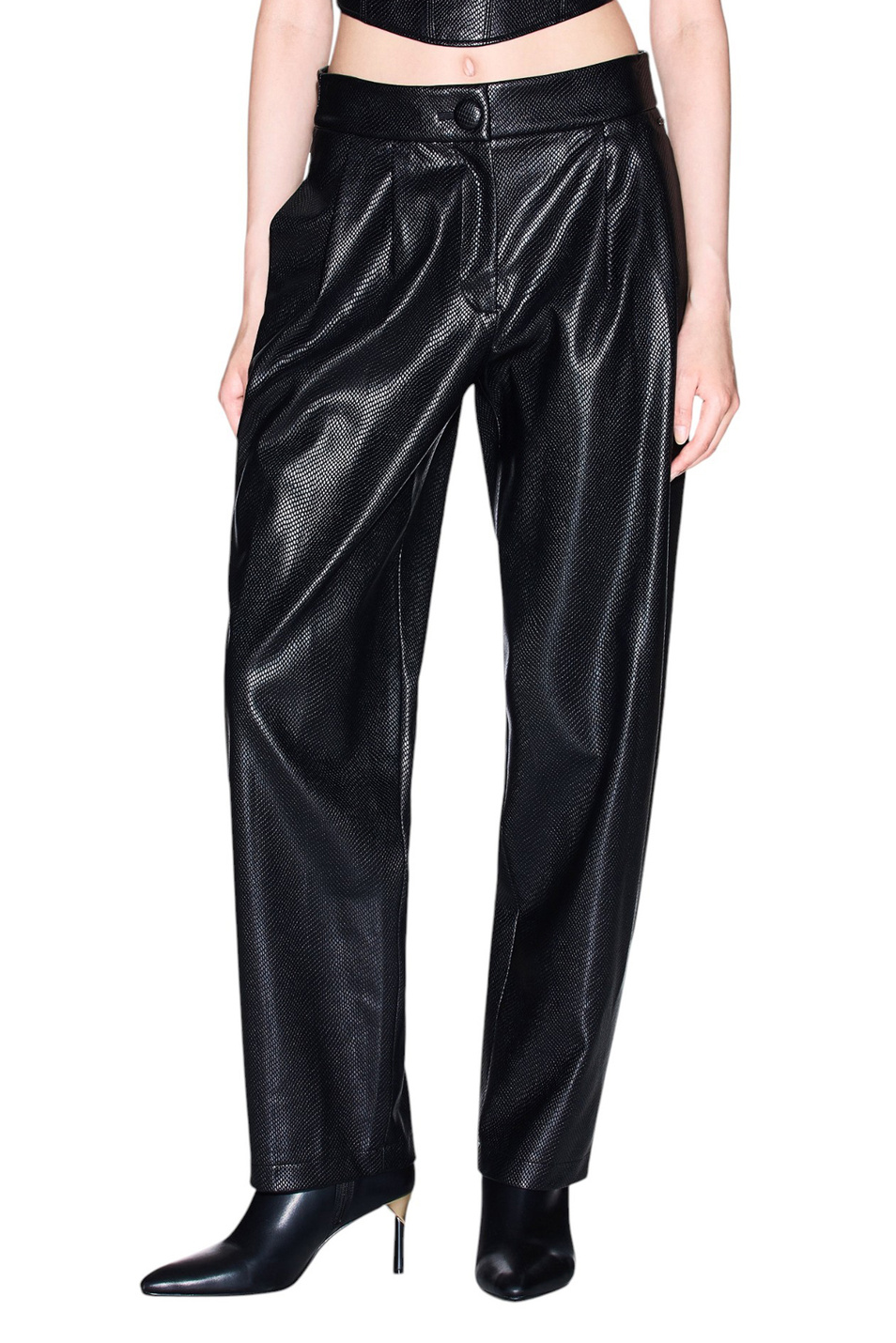Женский Armani Exchange Брюки из искусственной кожи (цвет ), артикул XW001275-AF16199 | Фото 3