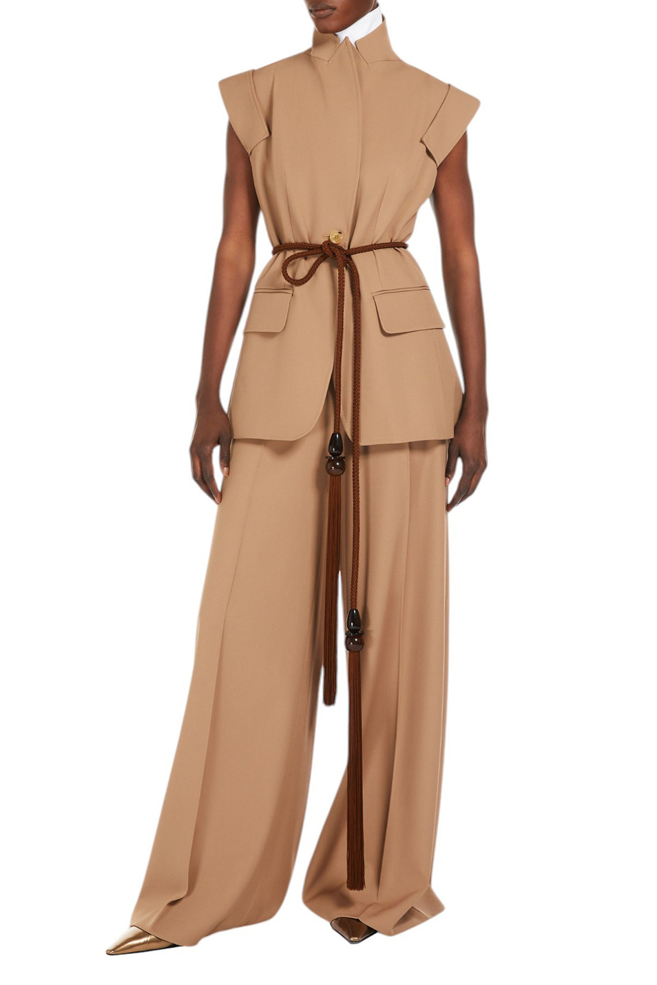 Женский Max Mara Брюки NINFA из шерсти (цвет ), артикул 2511131011 | Фото 2
