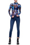 HUGO Прозрачная блуза с высоким воротником ( цвет), артикул 50461708 | Фото 2