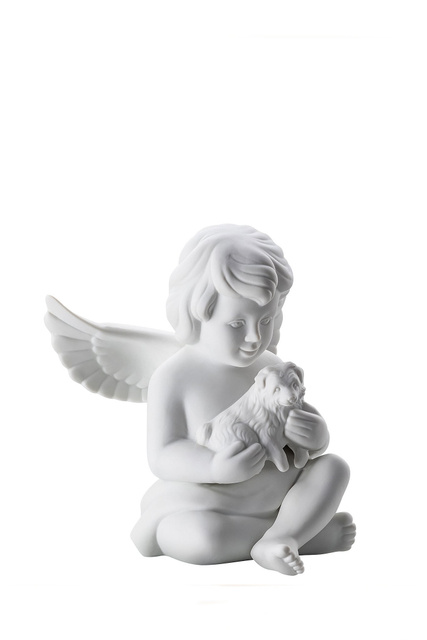 Фигурка «Ангел со щенком»|Основной цвет:Белый|Артикул:69056-000102-90522 | Фото 1