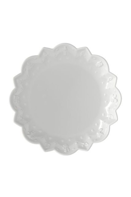 Фарфоровый салатник 25 см|Основной цвет:Белый|Артикул:14-8658-3640 | Фото 2