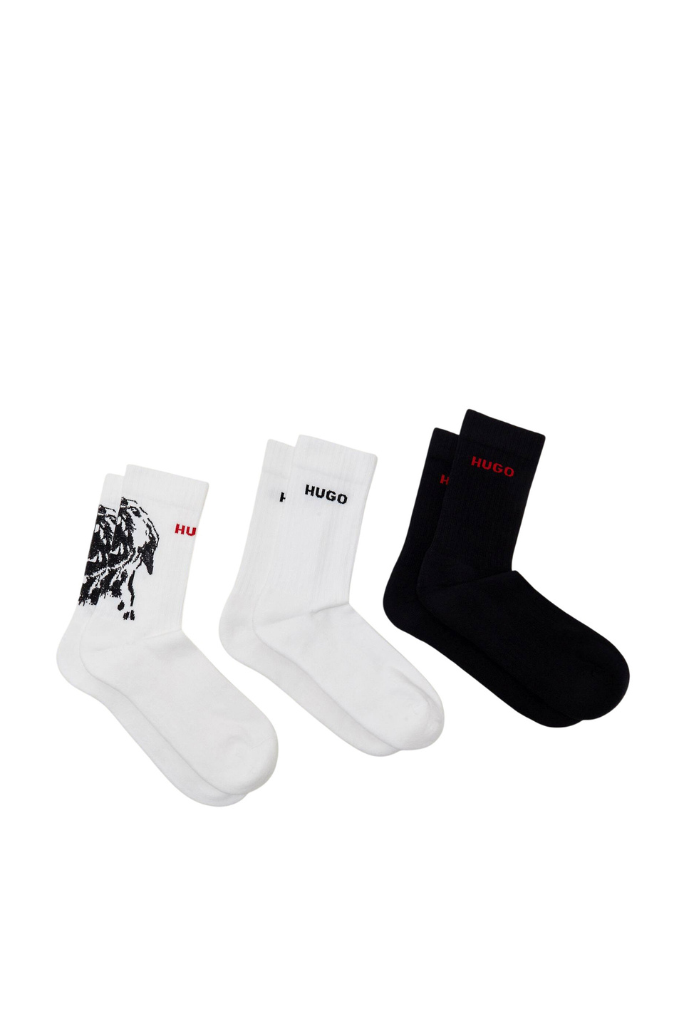 Мужской HUGO Носки в комплекте из 3 пар (цвет ), артикул 50555045 | Фото 2