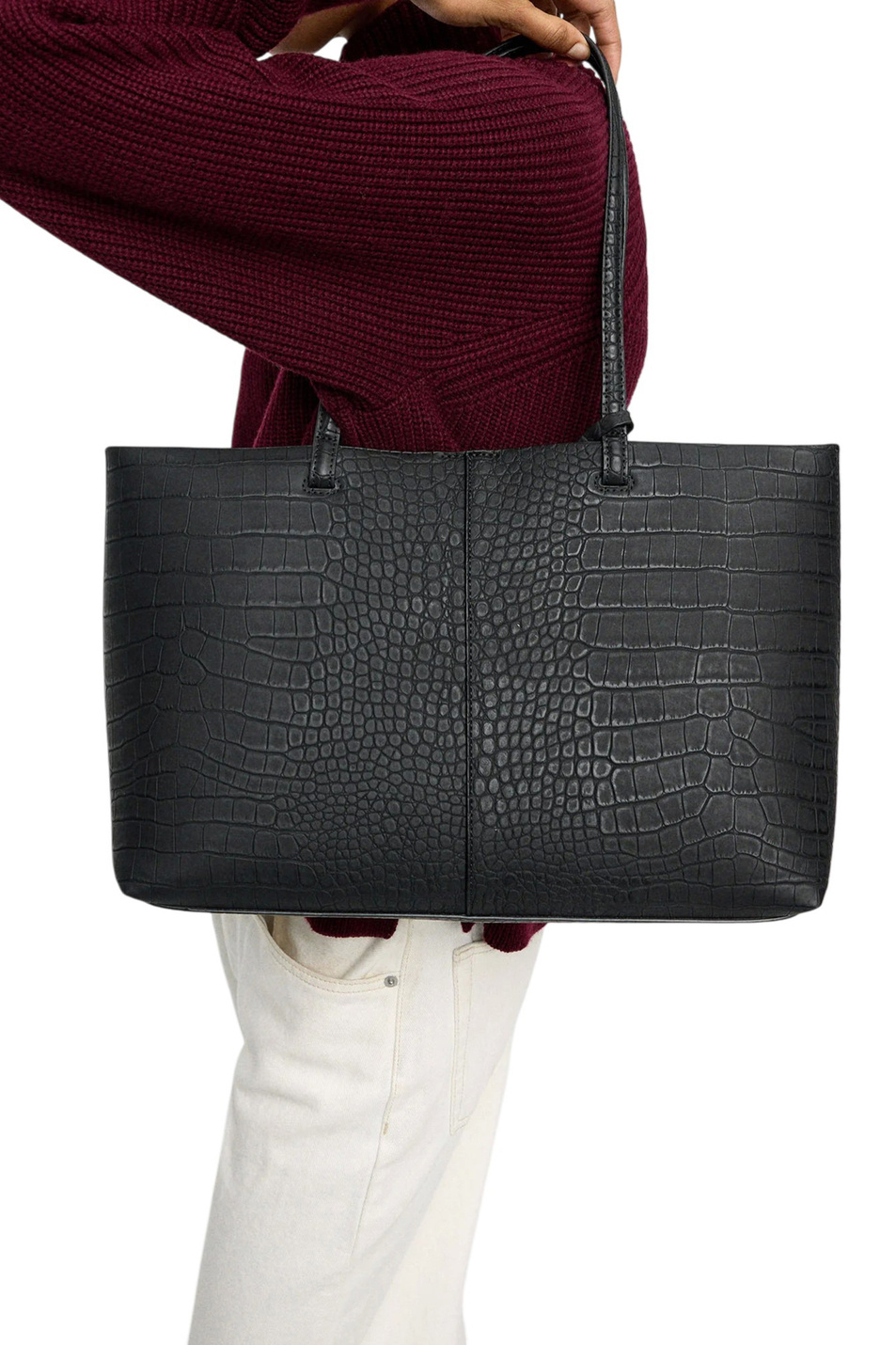 Женский Parfois Сумка-шопер из искусственной кожи (цвет ), артикул 244996 | Фото 5