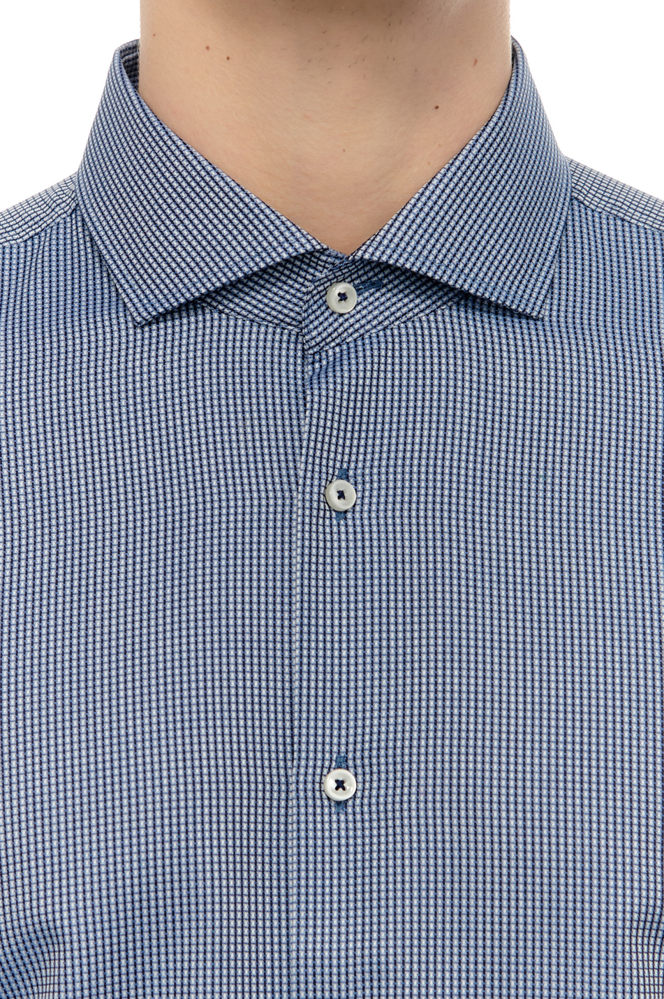 Мужской BOSS Рубашка из натурального хлопка (цвет ), артикул 50508421 | Фото 5