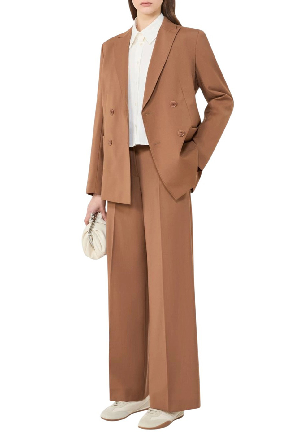 Женский Weekend Max Mara Брюки VISIVO из шерсти (цвет ), артикул 2615131041 | Фото 2