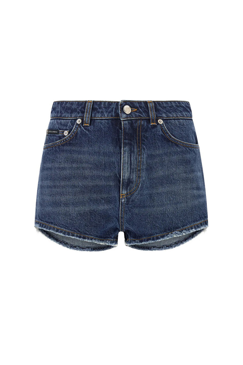 Женский Dolce & Gabbana Шорты джинсовые (цвет ), артикул FTC7DD-G8NY4 | Фото 1