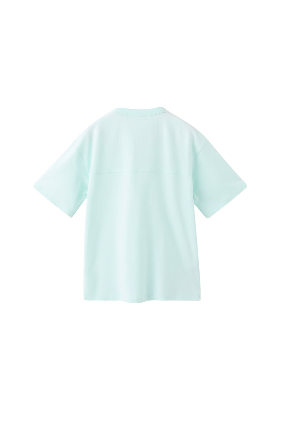 Футболка BASICMC из хлопка|Основной цвет:Бирюзовый Мальчикам Mango Kids Футболка BASICMC из хлопка (цвет ), артикул 37021400 | Фото 2