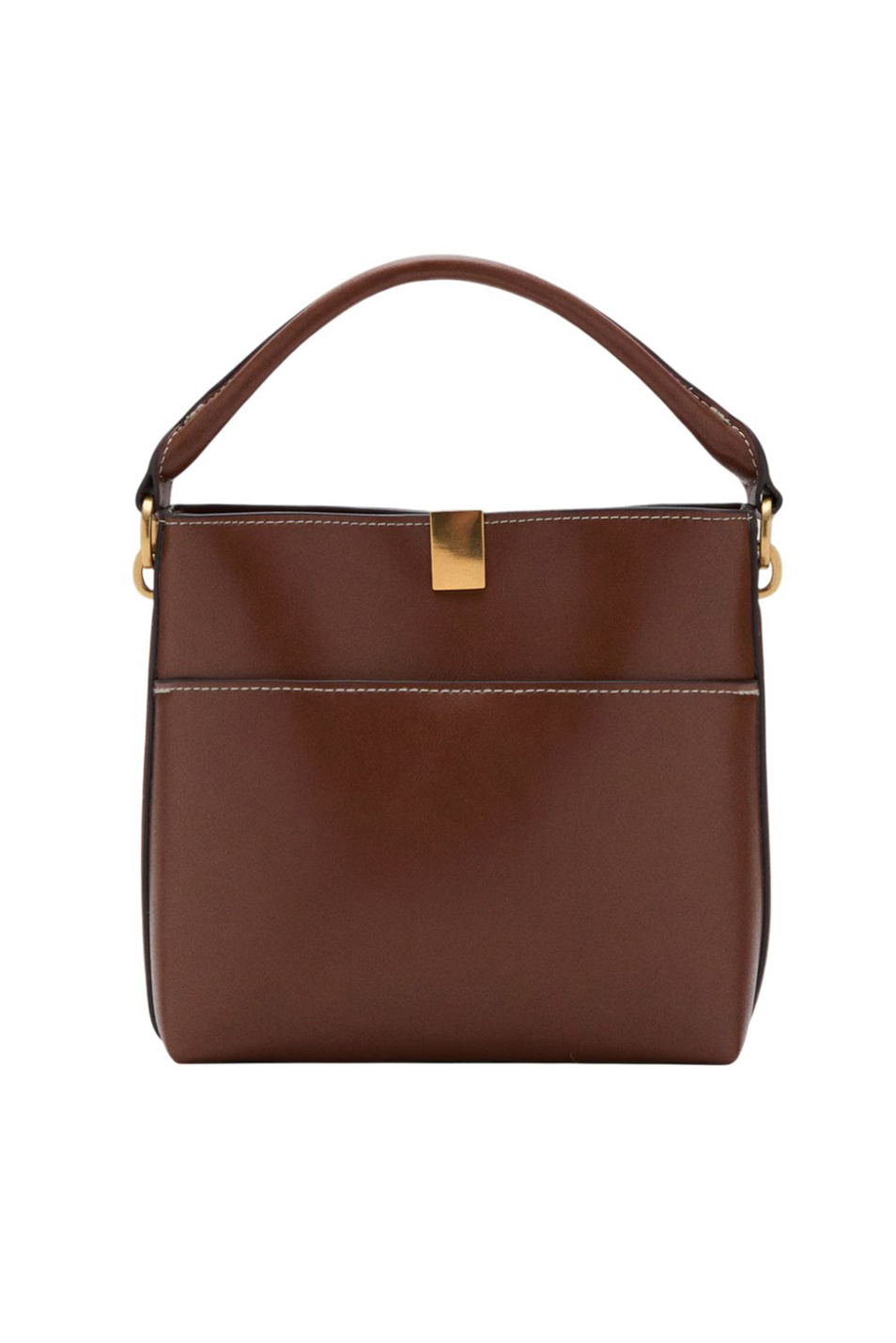 Сумка DANI с металлическими деталями|Основной цвет:Коричневый Женский Mango Сумка DANI с металлическими деталями (цвет ), артикул 17004449 | Фото 1