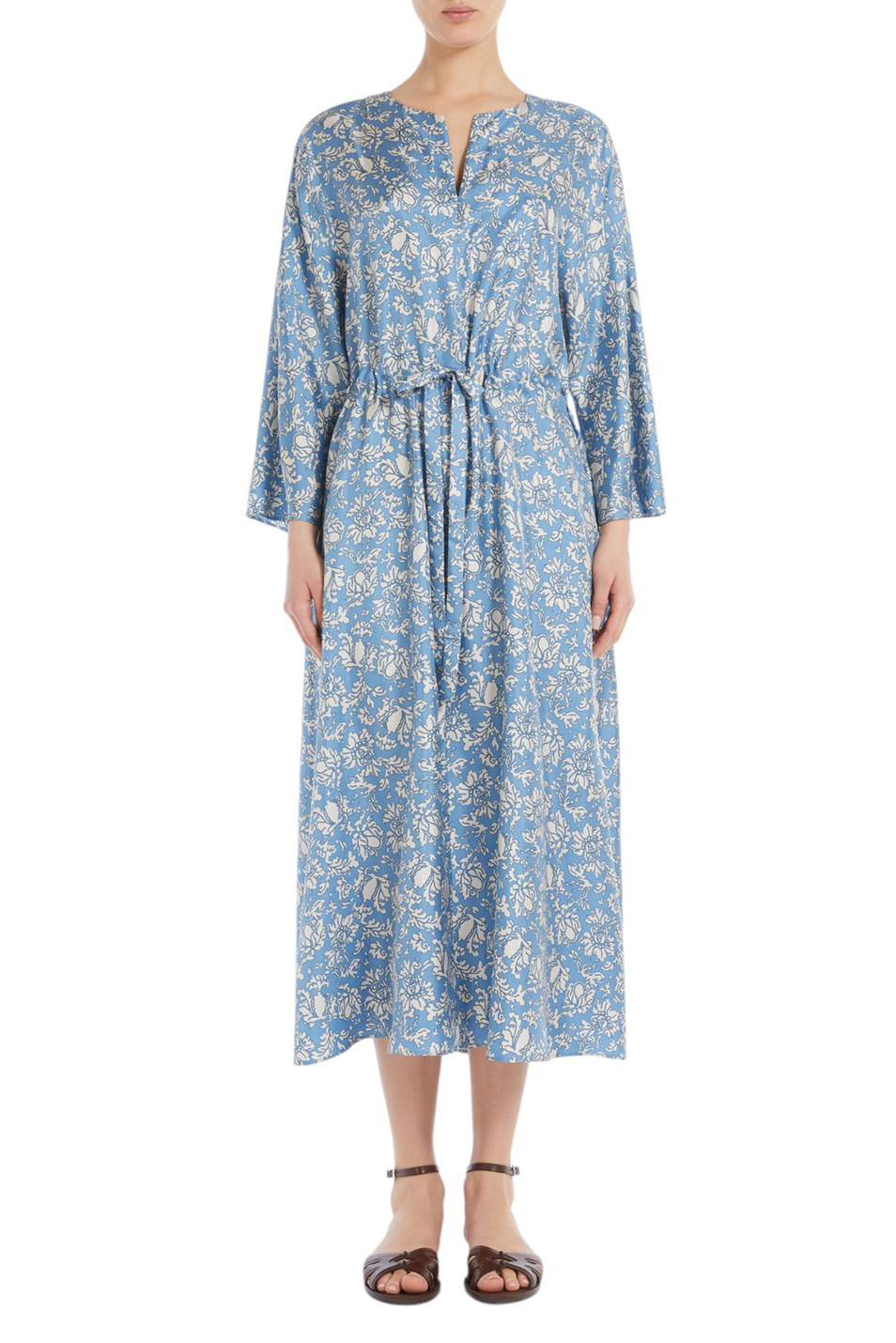 Женский Max Mara Платье VANESSA из шелка (цвет ), артикул 2519221053 | Фото 3
