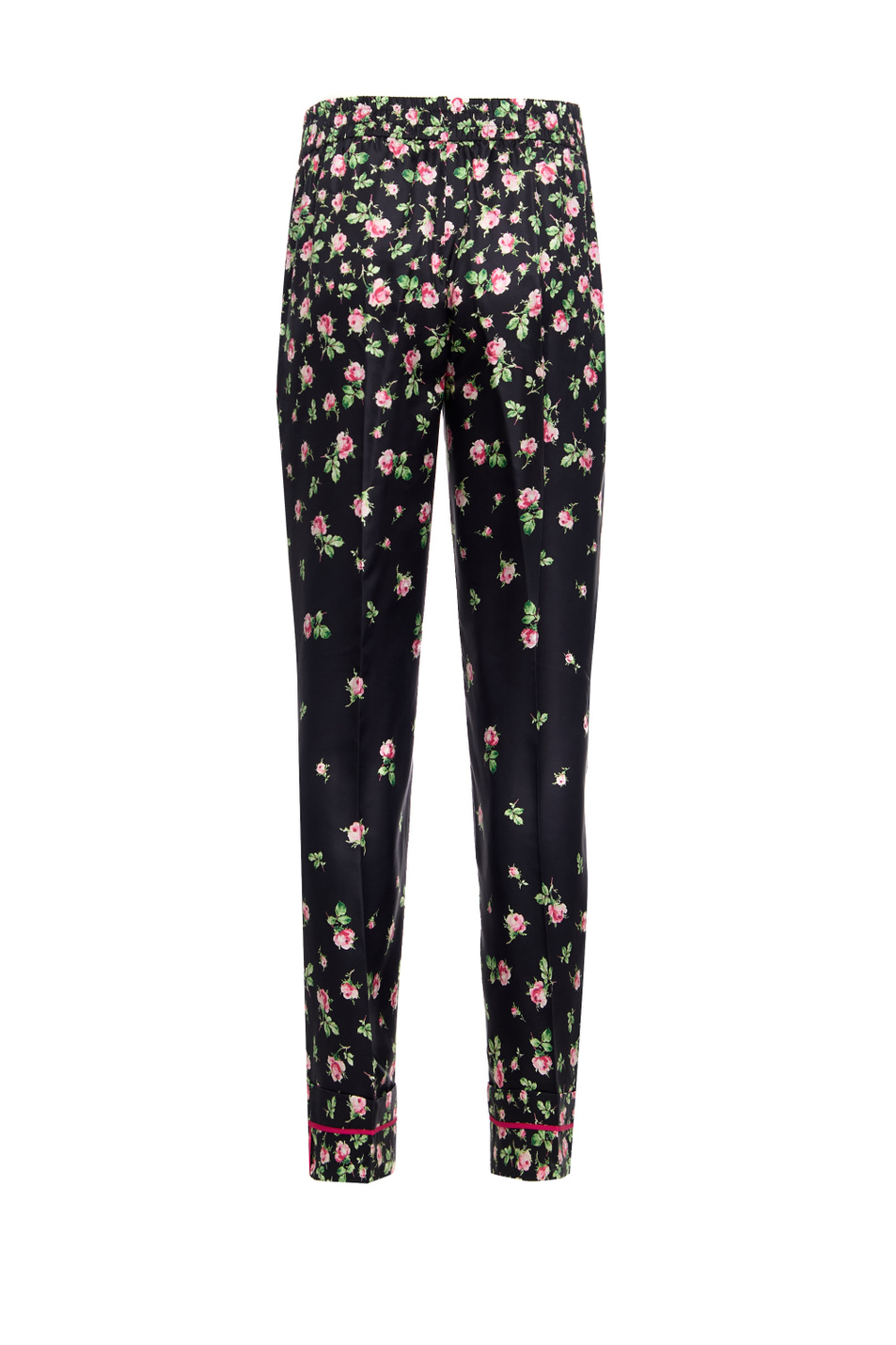 Женский Red Valentino Брюки из натурального шелка с цветочным принтом (цвет ), артикул 3R3RBG706UW | Фото 2
