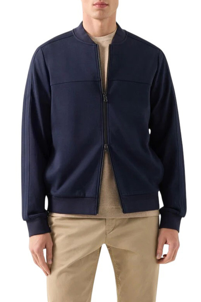 Куртка LENNOX с трикотажными манжетами|Основной цвет:Синий Мужской Bogner Куртка LENNOX с трикотажными манжетами (цвет ), артикул 88085253 | Фото 4