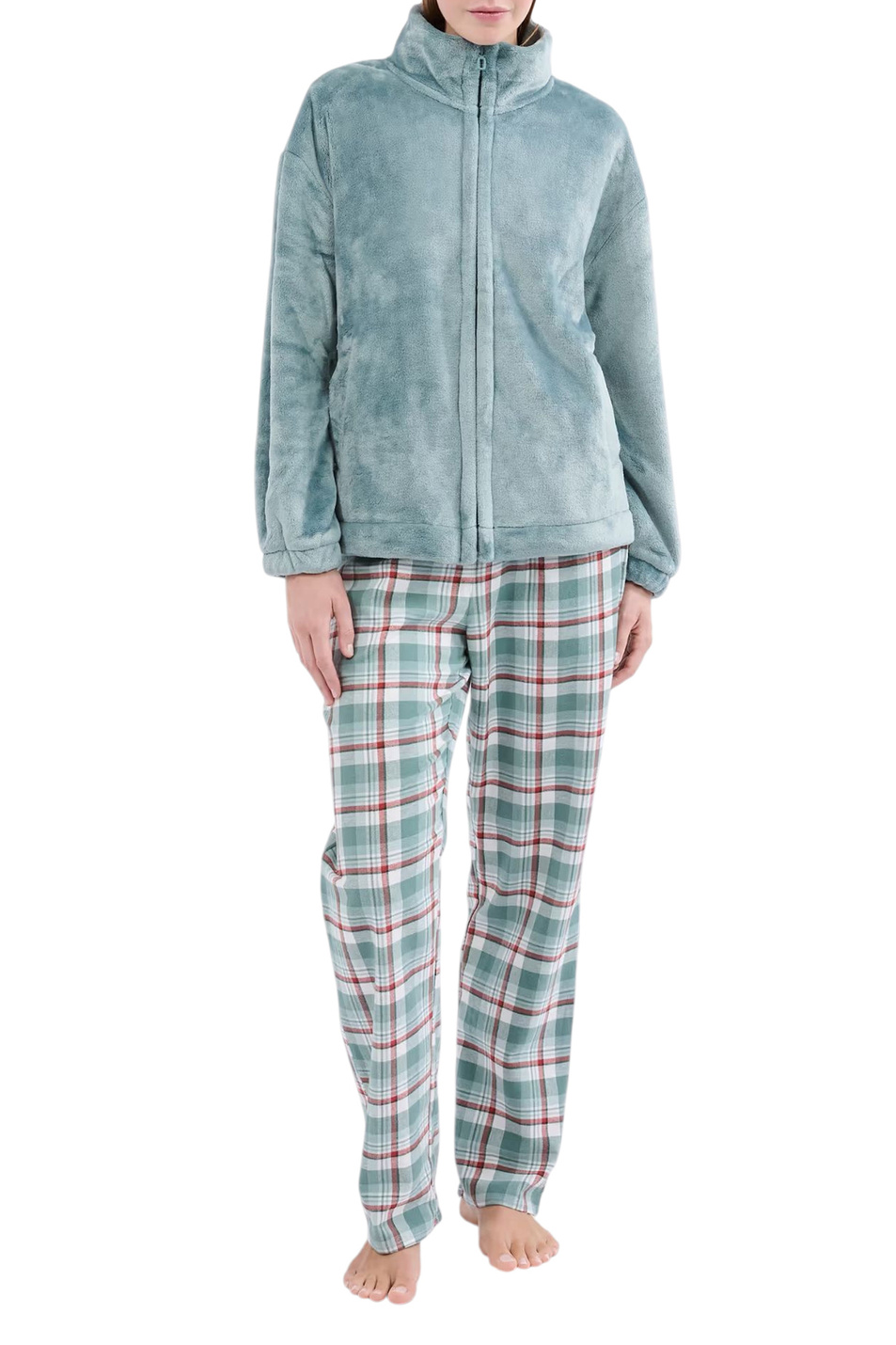 Женский Etam Костюм домашний MARONA (жакет, джемпер, брюки) (цвет ), артикул 6556167 | Фото 1