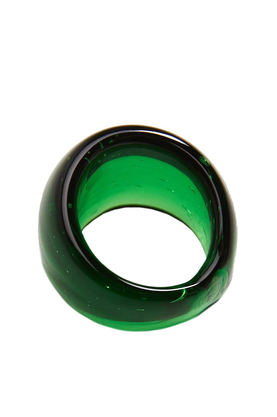 Mango Объемное стеклянное кольцо (цвет ), артикул 17051509 | Фото 1