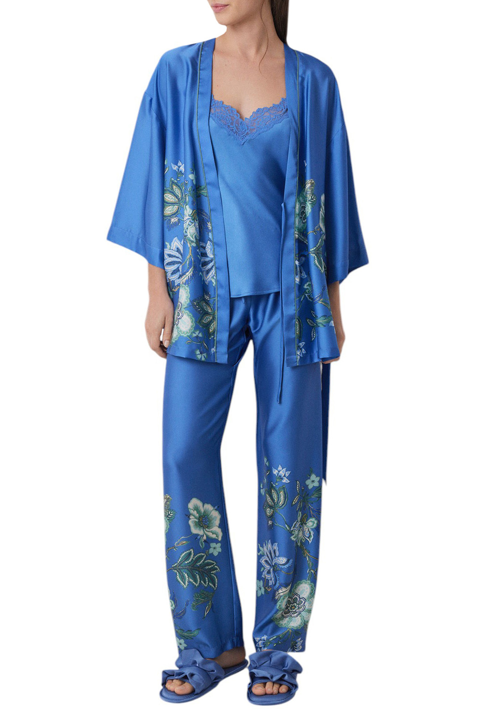 Женский Women'secret Костюм домашний (халат, брюки, топ) (цвет ), артикул 2549782 | Фото 1
