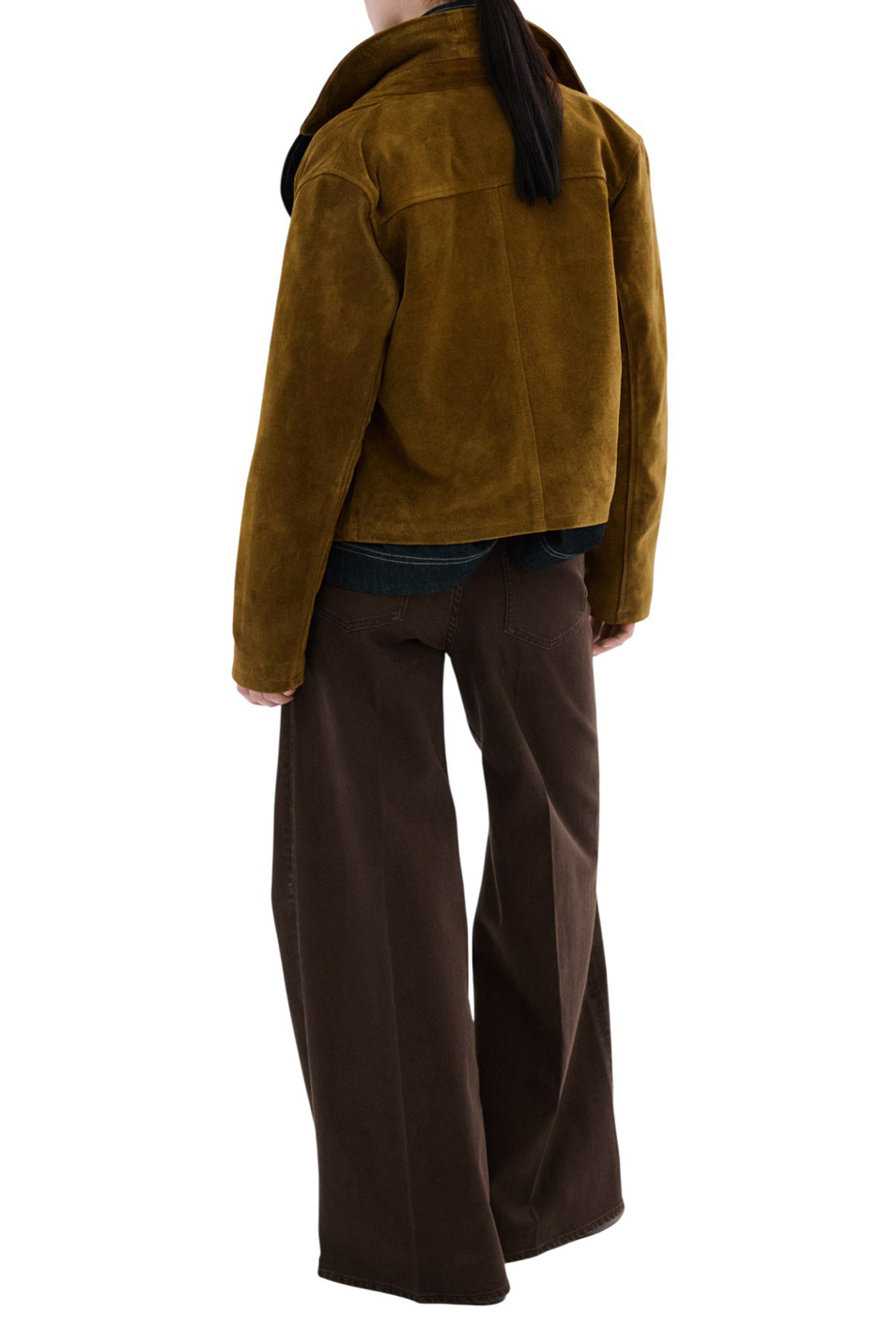 Женский Mango Джинсы ELISE широкого кроя (цвет ), артикул 27003341 | Фото 4