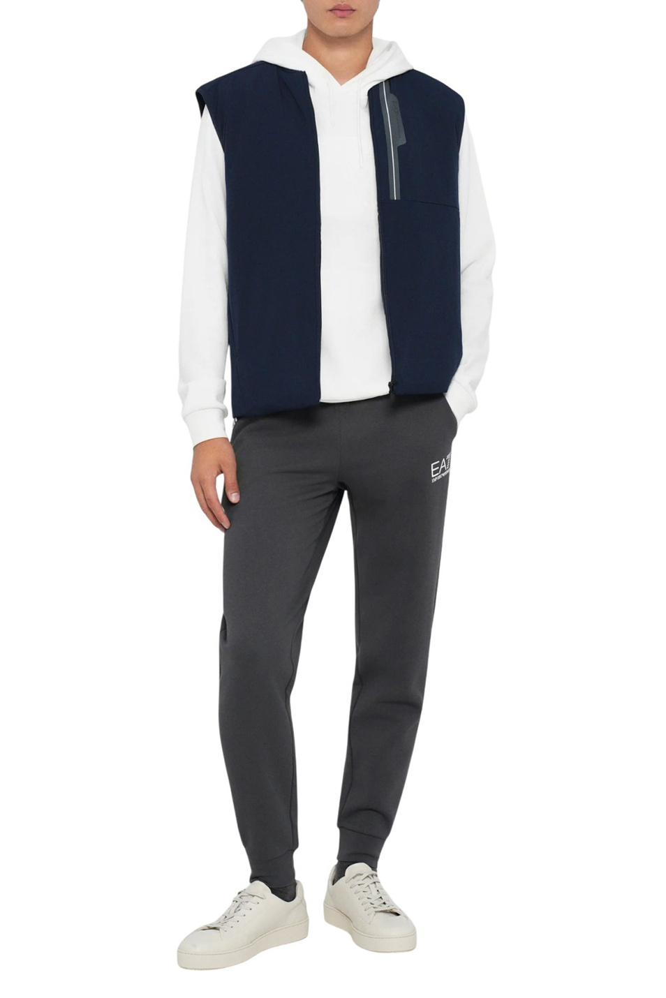 Мужской EA7 Жилет с логотипом (цвет ), артикул 7M000878-AF13137 | Фото 3