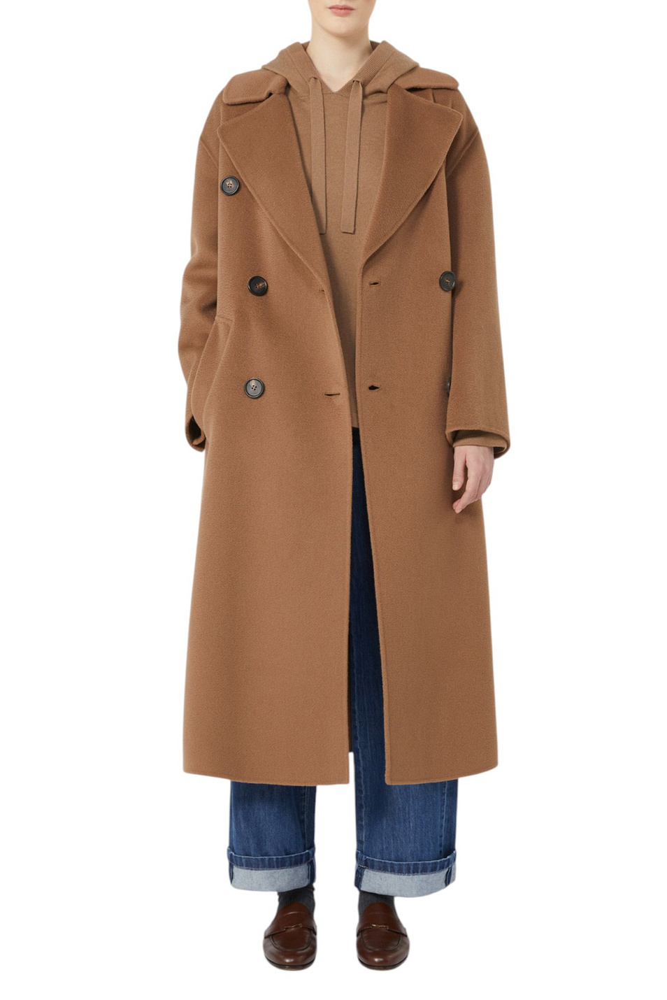 Женский Max Mara Пальто DALILA из шерсти и кашемира (цвет ), артикул 2529016101 | Фото 2