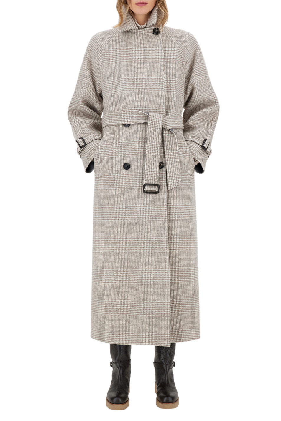 Weekend Max Mara Двубортное пальто GORDON из натуральной шерсти (цвет ), артикул 50160313 | Фото 2