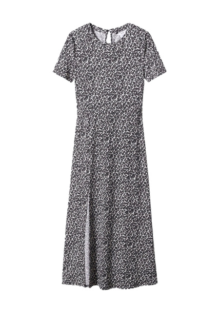 Платье MATILDE2 с разрезом|Основной цвет:Черный|Артикул:47005742 | Фото 1