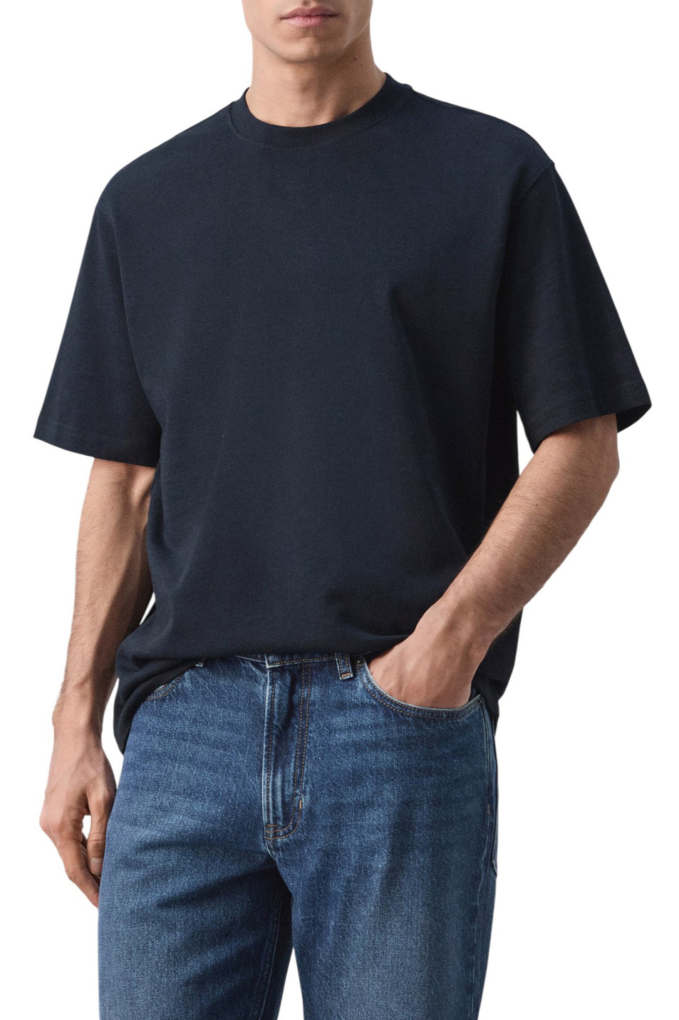 Мужской Mango Man Футболка ANOUK свободного кроя (цвет ), артикул 27054430 | Фото 3