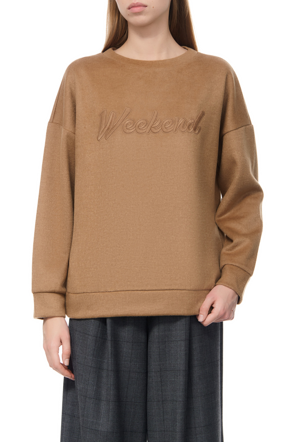 Женский Weekend Max Mara Свитшот MOLVENO с логотипом (цвет ), артикул 2359260233 | Фото 4