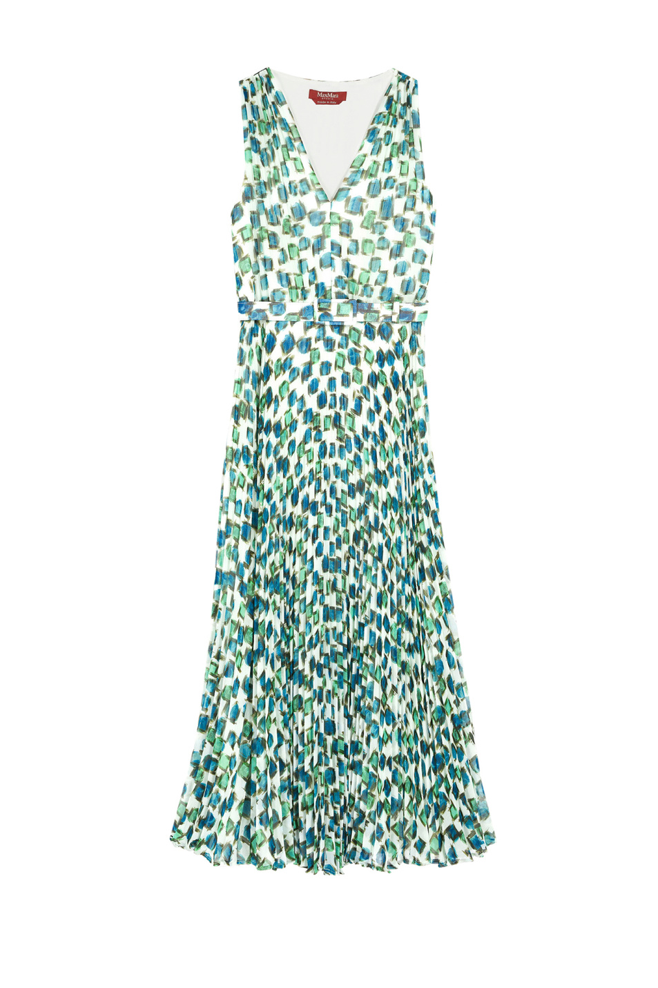 Женский Max Mara Платье плиссированное ETUANIA с принтом (цвет ), артикул 2362210935 | Фото 1