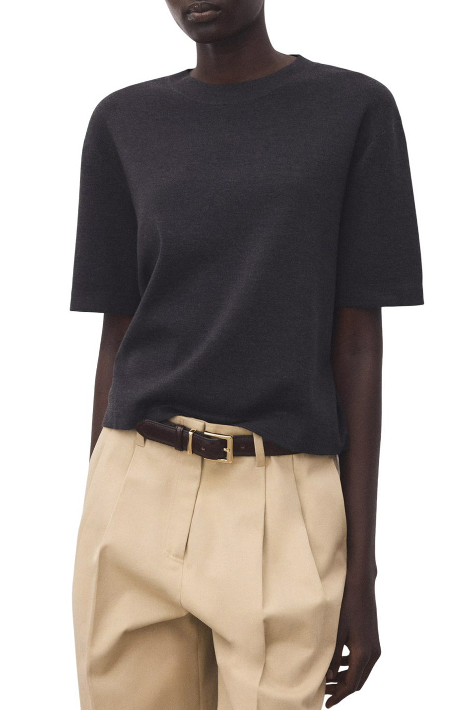 Женский Mango Джемпер SAMMY с короткими рукавами (цвет ), артикул 27051192 | Фото 3