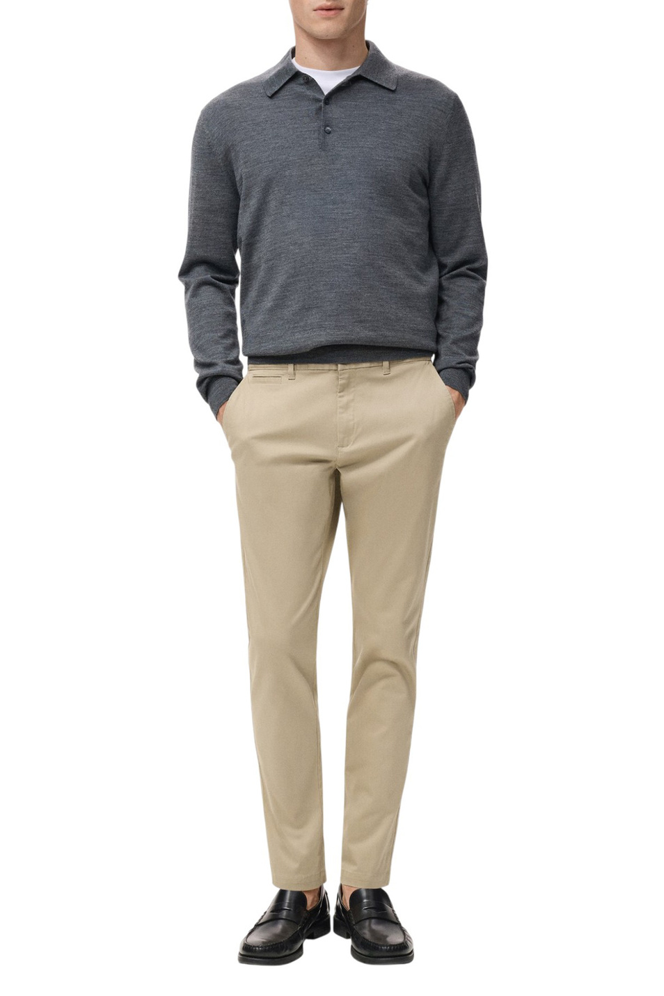 Мужской Mango Man Брюки PRATO из эластичного хлопка (цвет ), артикул 27001196 | Фото 2