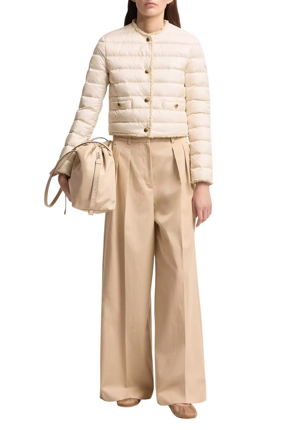 Женский Moncler Куртка FLEURS с пуховым наполнителем (цвет ), артикул L10931A00104-597YF | Фото 2