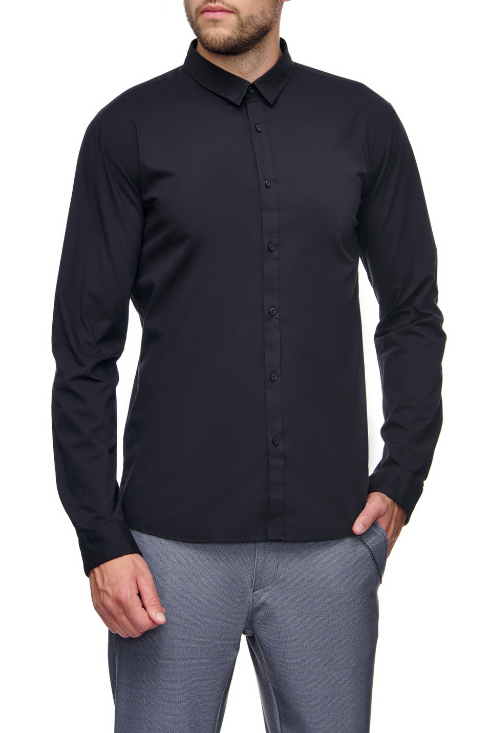 HUGO Рубашка из эластичного хлопка (цвет ), артикул 50475687 | Фото 1