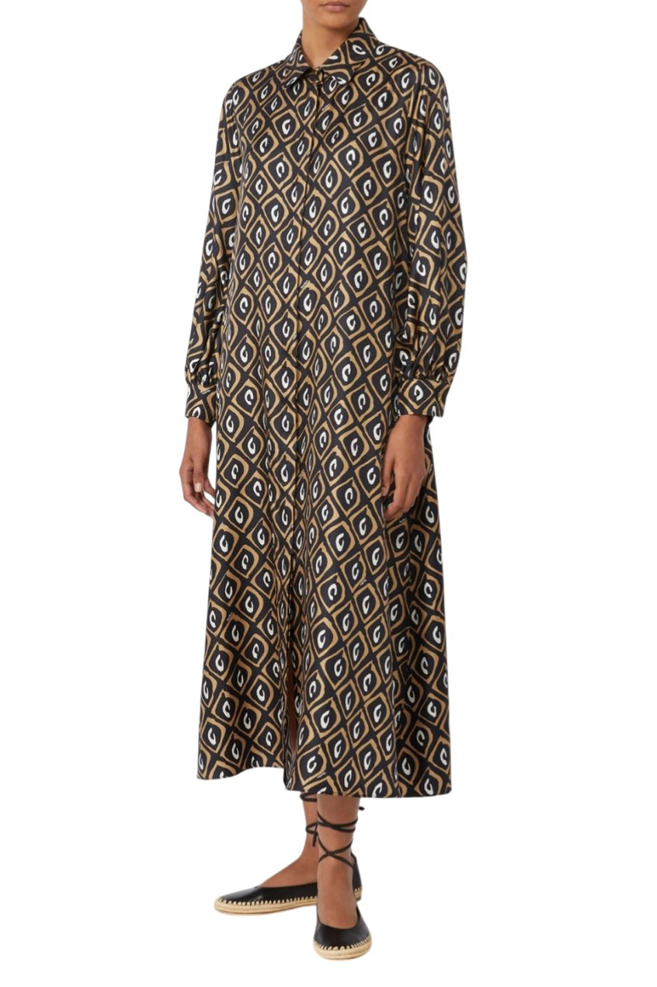 Женский Max Mara Платье GIARA из шелка (цвет ), артикул 2611221122 | Фото 3