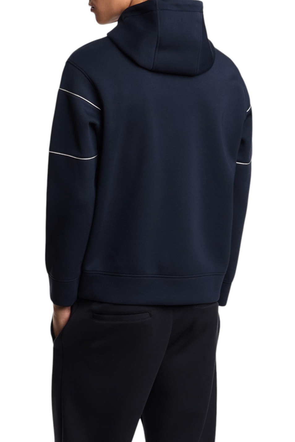 Мужской Emporio Armani Худи с логотипом (цвет ), артикул EM002885-AF17545 | Фото 4