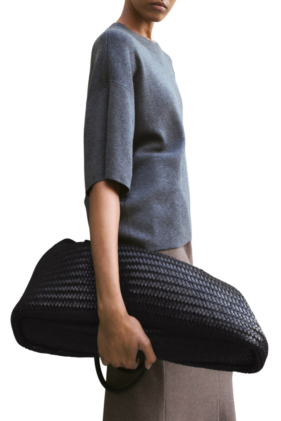 Женский Mango Джемпер BRUNITO с короткими рукавами (цвет ), артикул 27054089 | Фото 3