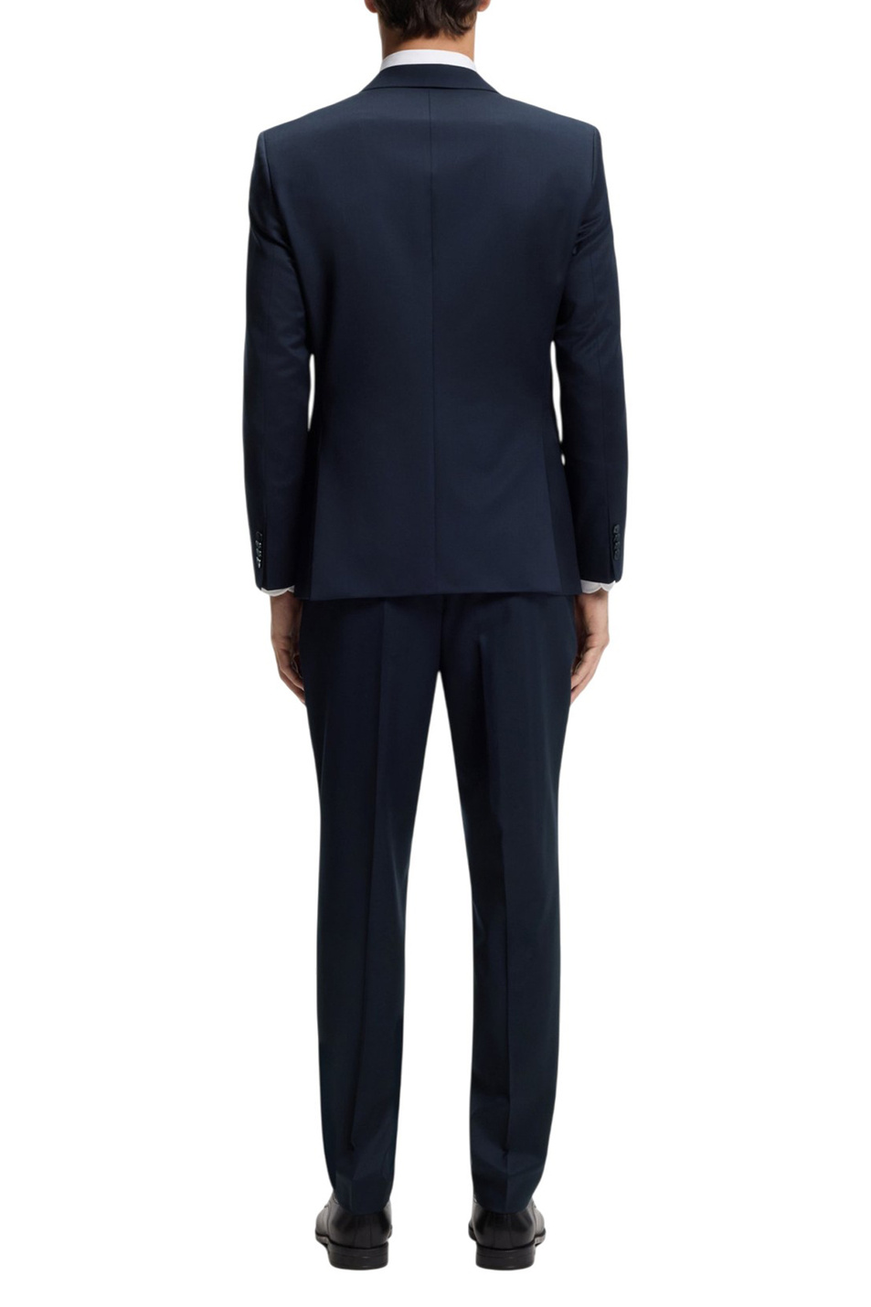 Пиджак из натуральной шерсти|Основной цвет:Синий Мужской BOSS Пиджак из натуральной шерсти (цвет ), артикул 50469171 | Фото 4