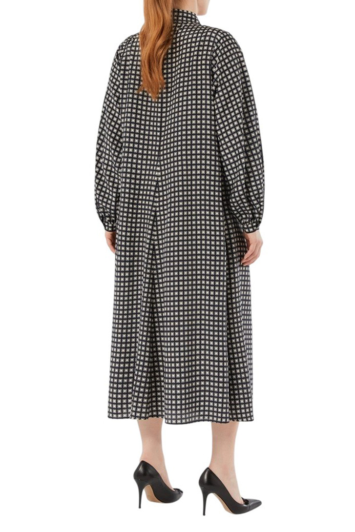 Женский Marina Rinaldi Платье ACERI из шелка (цвет ), артикул 2617221091 | Фото 4