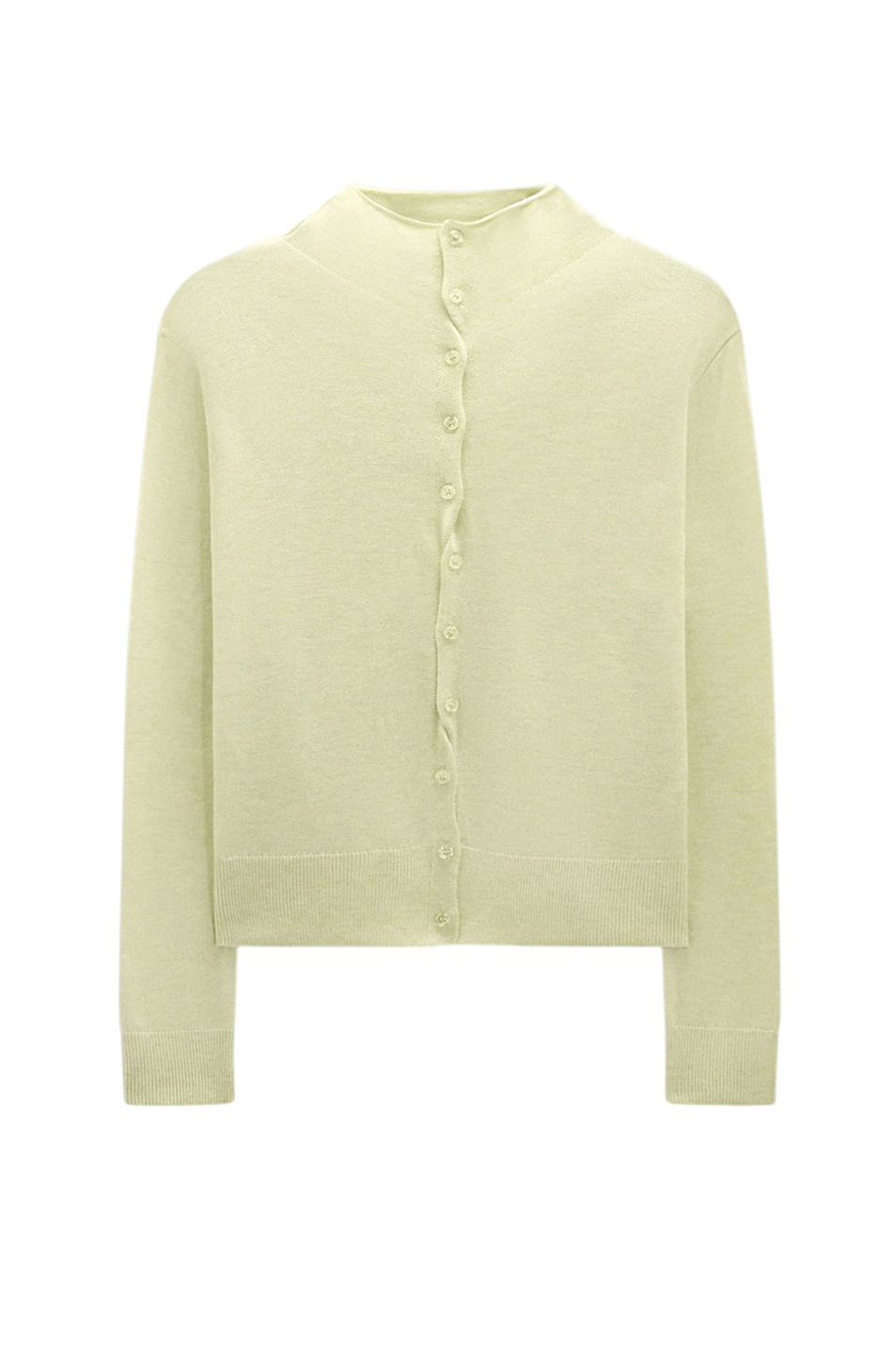 Кардиган с высоким воротником|Основной цвет:Мятный Женский Parfois Кардиган с высоким воротником (цвет ), артикул 237951 | Фото 1