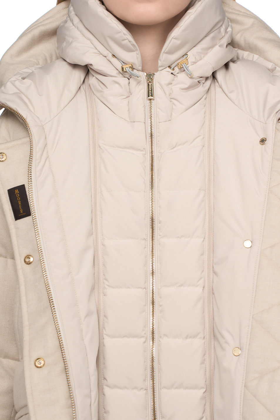 Женский MooRER Полупальто KELSIE-IL из кашемира (цвет ), артикул MODPI100153-TEPA222-KELSI | Фото 7