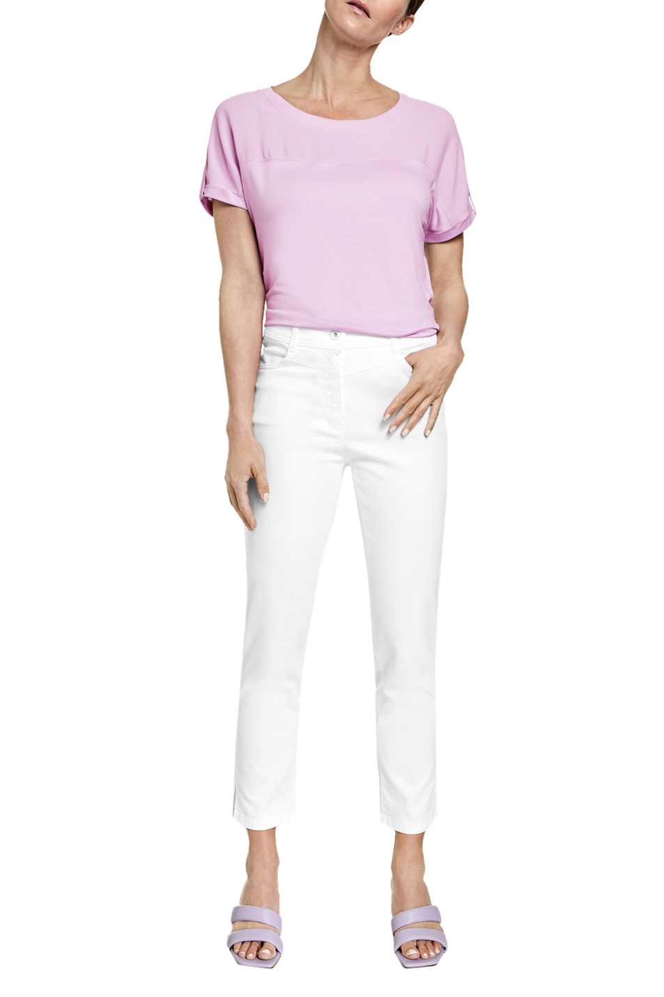 Женский Gerry Weber Укороченные джинсы (цвет ), артикул 720025-31605 | Фото 3