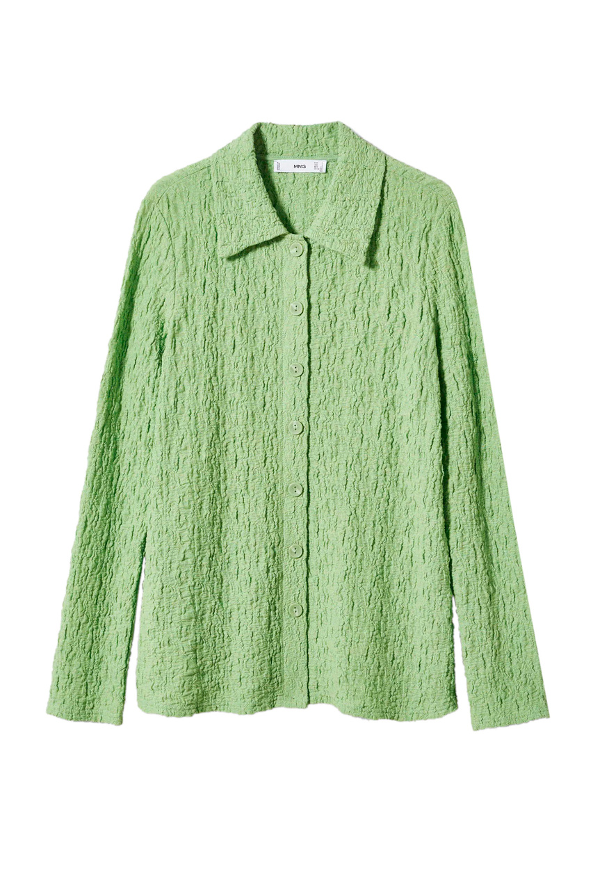 Рубашка CRUNCHY|Основной цвет:Зеленый|Артикул:47035867 | Фото 1