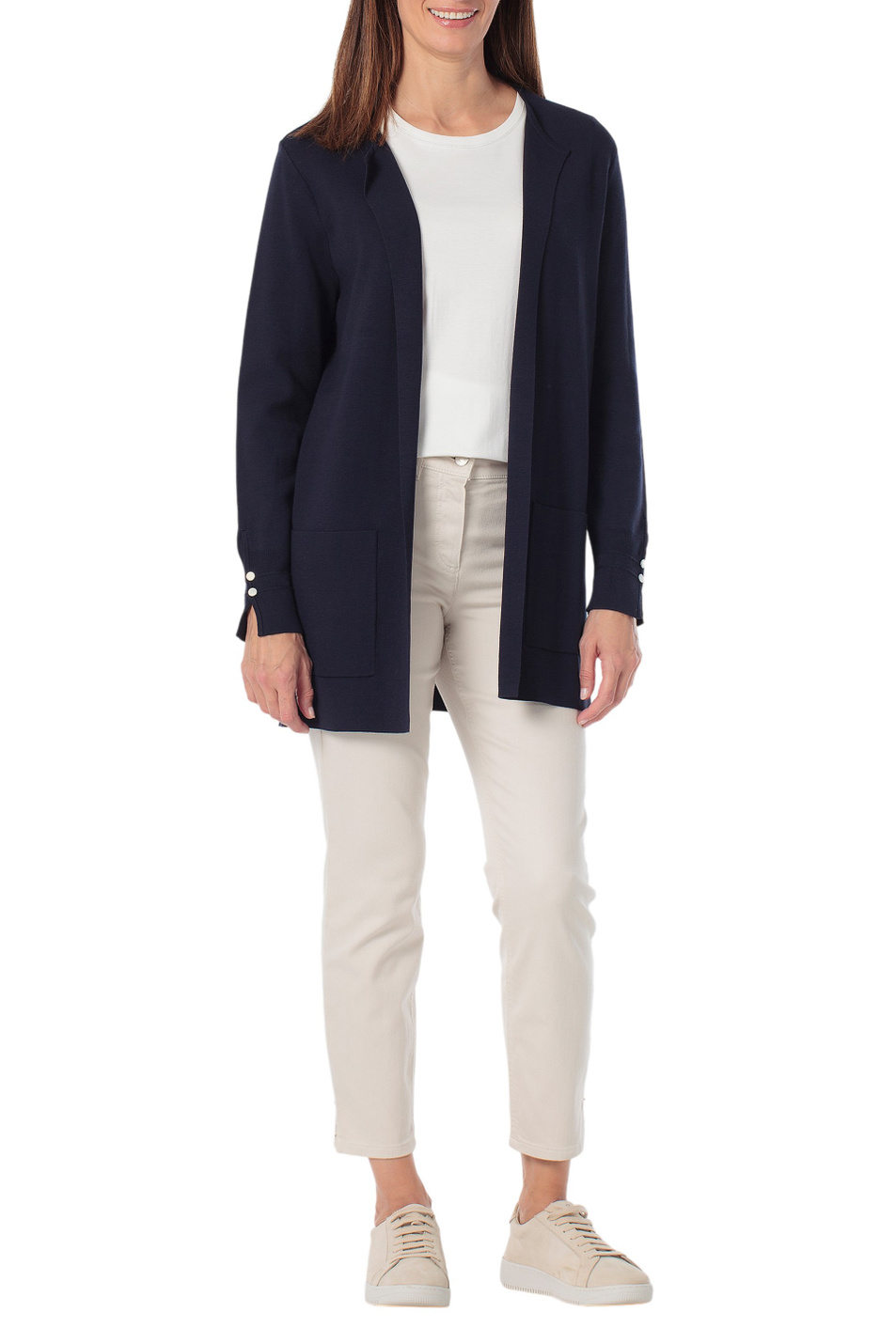 Женский Gerry Weber Кардиган однотонный (цвет ), артикул N68770 | Фото 3