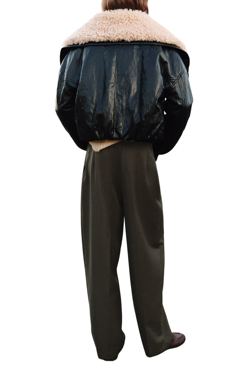 Женский Mango Брюки NASA со складками (цвет ), артикул 17077901 | Фото 3