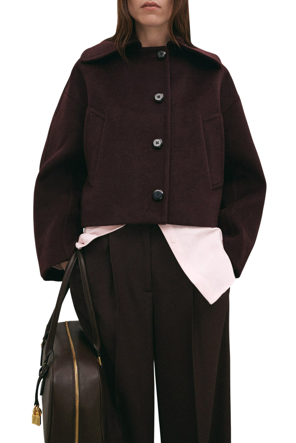 Женский Mango Куртка DITA из смесовой шерсти (цвет ), артикул 27012541 | Фото 3