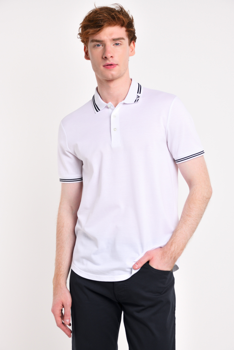 Мужской Emporio Armani Футболка поло (цвет ), артикул 6Z1FP0-1JBQZ | Фото 2