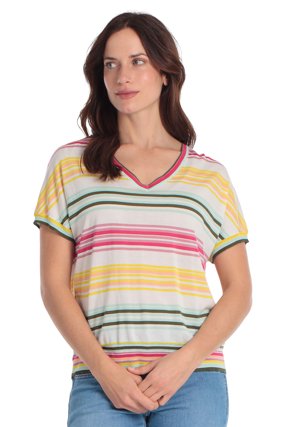 Женский Gerry Weber Футболка с принтом (цвет ), артикул N66305 | Фото 4