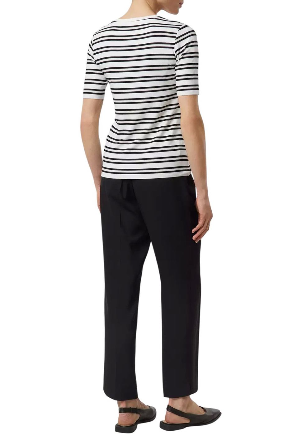 Женский Comma Футболка с люрексом (цвет ), артикул 2176884 | Фото 4