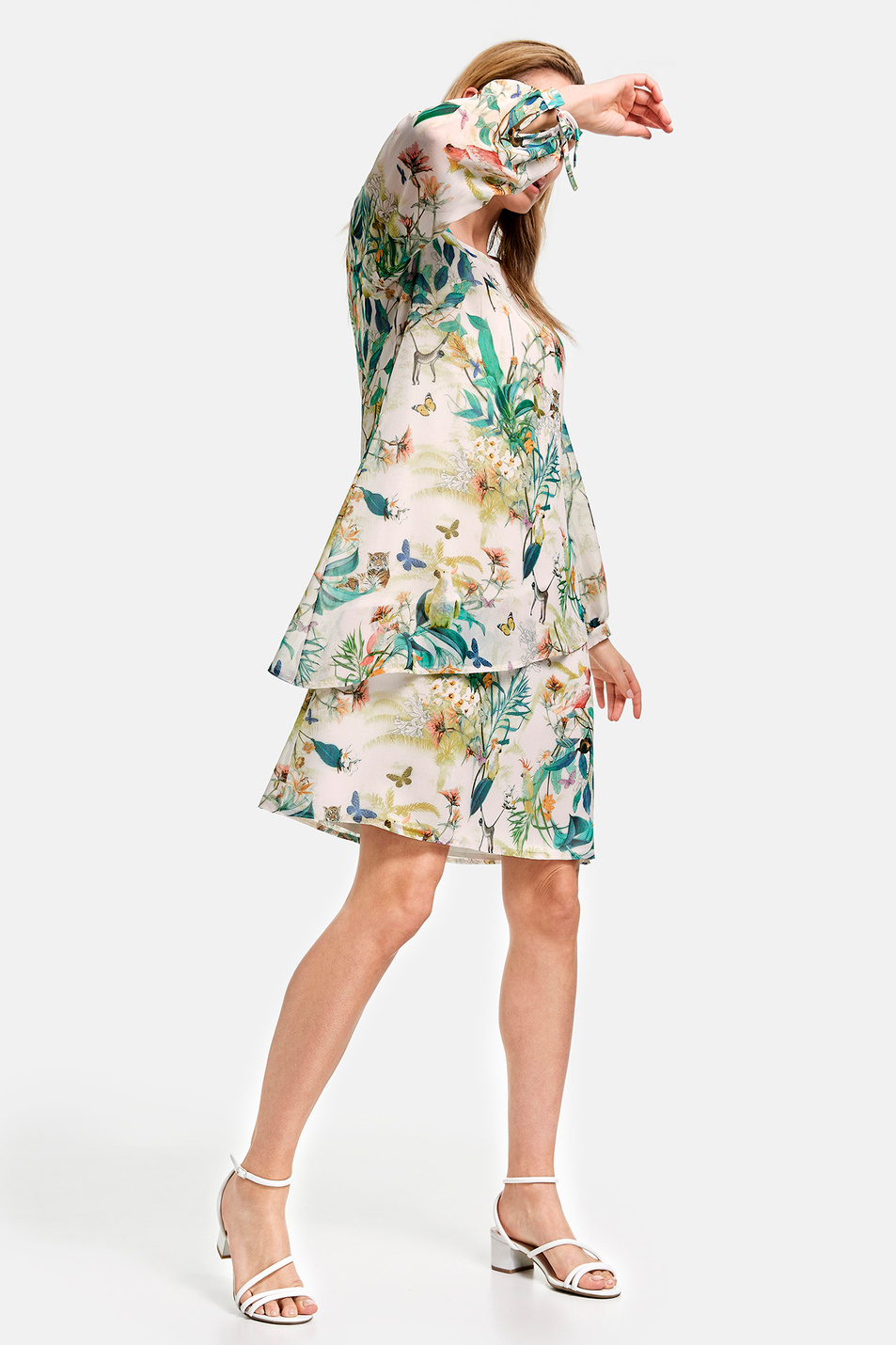 Gerry Weber Платье с экзотическим рисунком (цвет ), артикул 580014-38314 | Фото 4