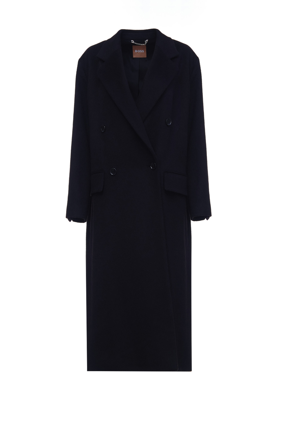 Женский BOSS Двубортное пальто из смесовой шерсти (цвет ), артикул 50476834 | Фото 1