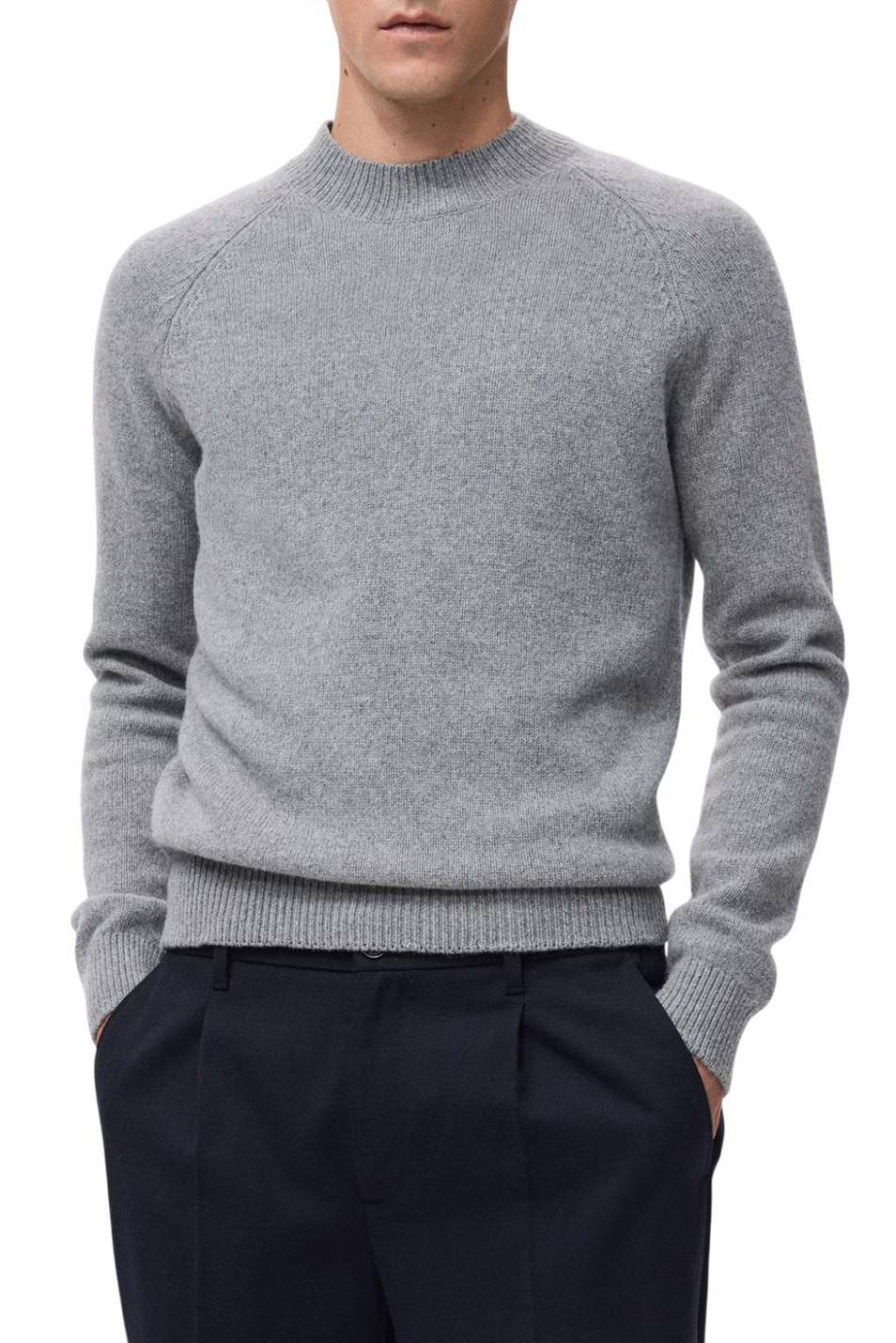 Мужской Mango Man Джемпер LORY из шерсти (цвет ), артикул 17007907 | Фото 3