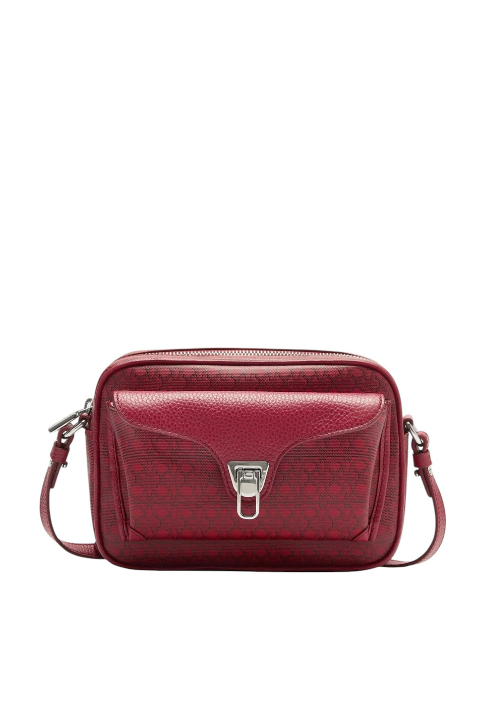 Женский Coccinelle Сумка BEAT COATED MONOGRAM SMALL из комбинированного материала (цвет ), артикул E1S0J150201 | Фото 1
