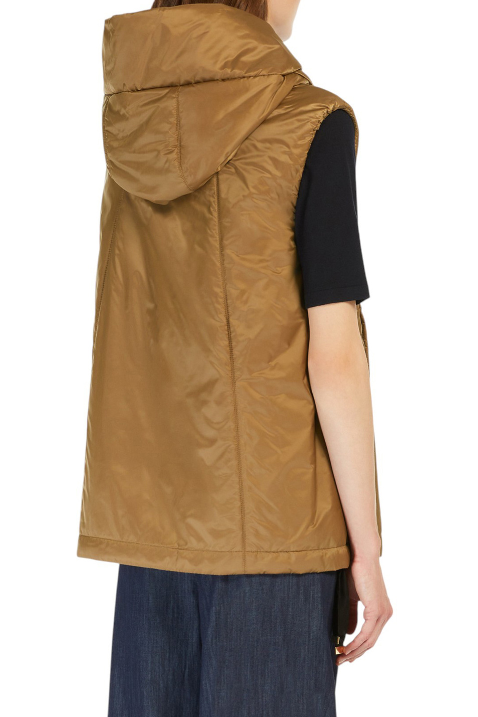 Женский Max Mara Жилетка GREENGO однотонная (цвет ), артикул 2529296024 | Фото 4